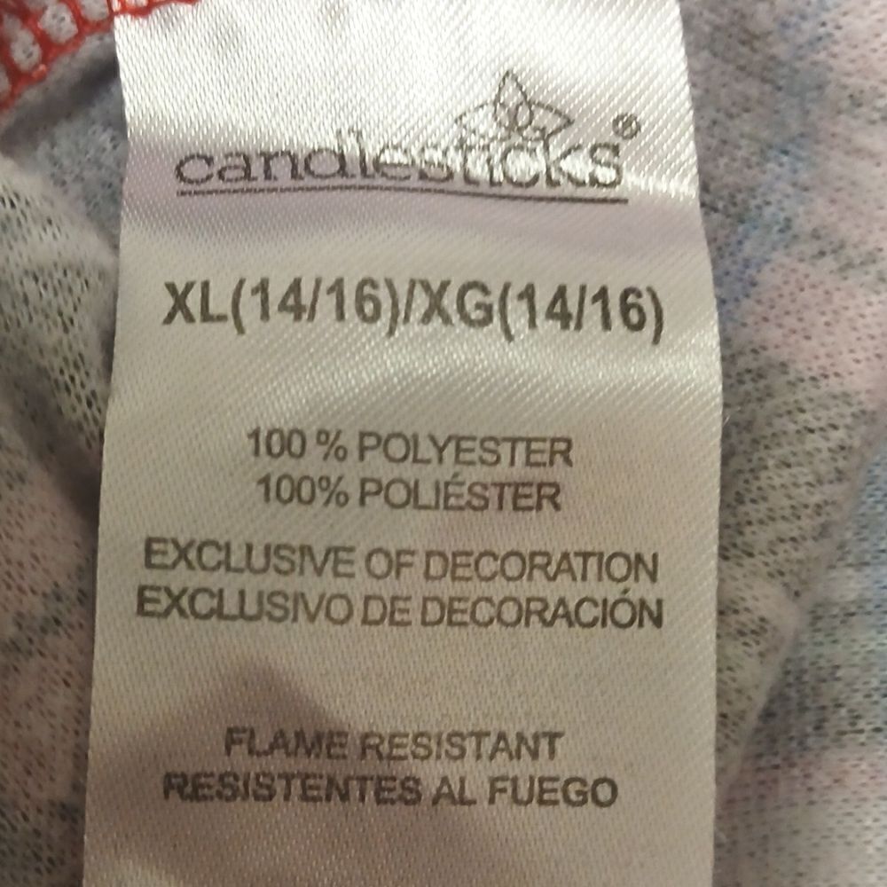 CANDLESTICKS Young Girls Size XL 14-16. Long sleeve, plaid. See description - Picture 8 of 9